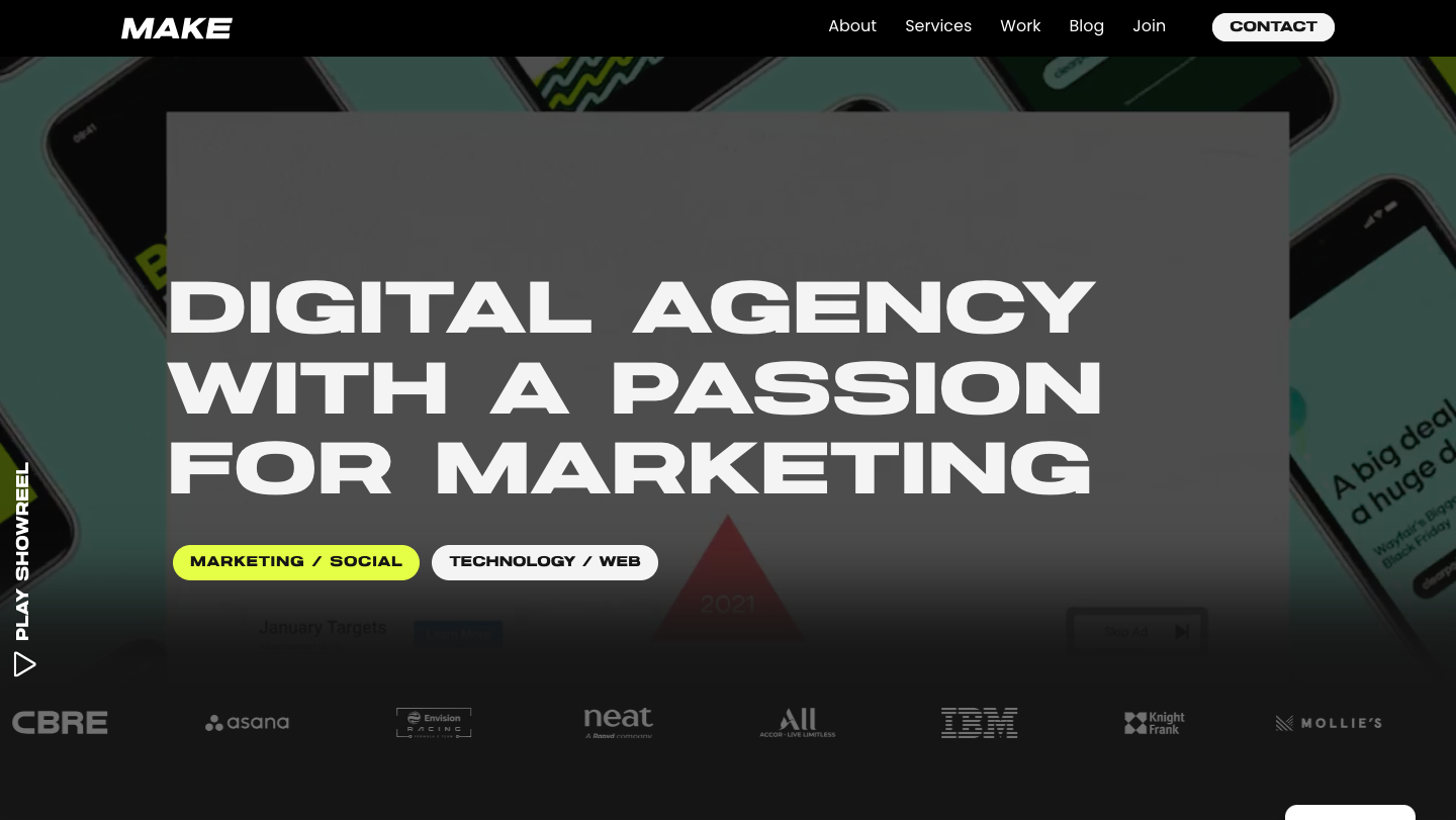 Creative agency in London: Make