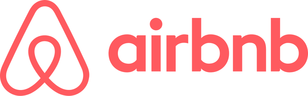 Airbnb classic logo in pink