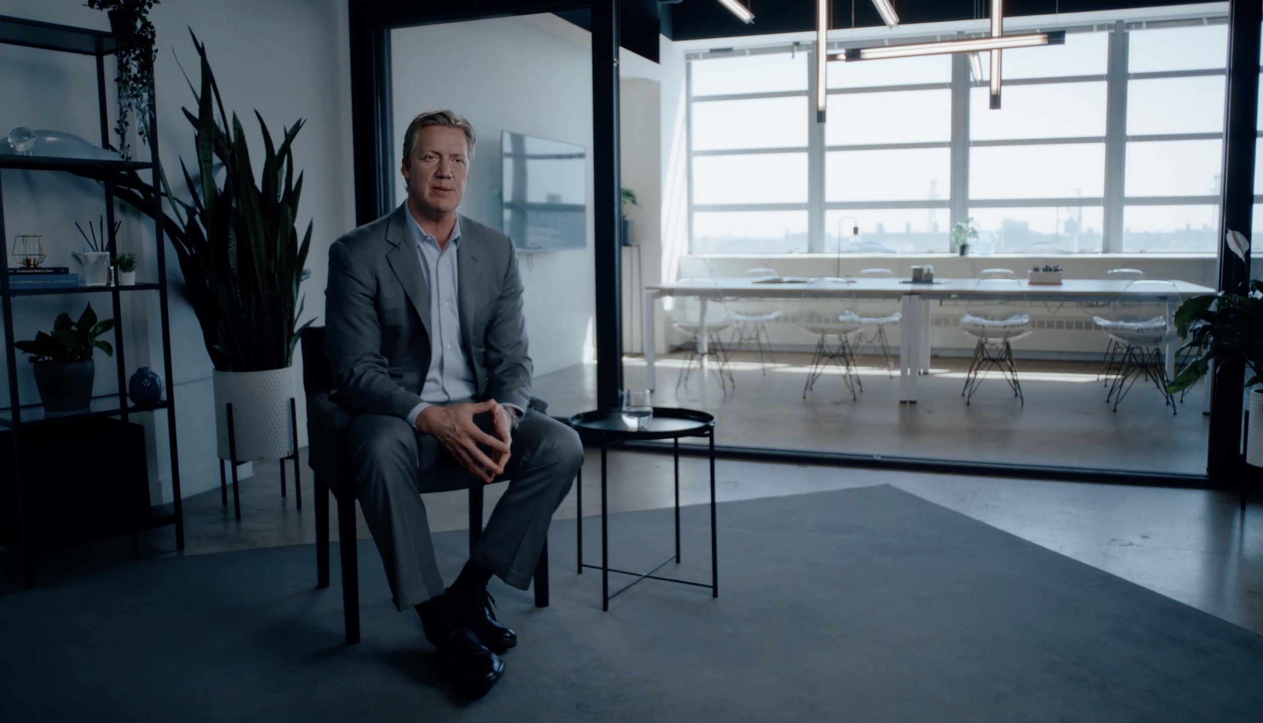 An image of Mike Tiedemann, founder of AlTi Global, taken during our recent corporate video production.