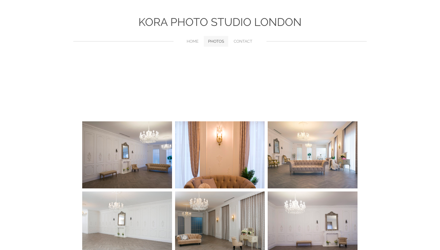 London based studio spaces for photography and videography: Kora