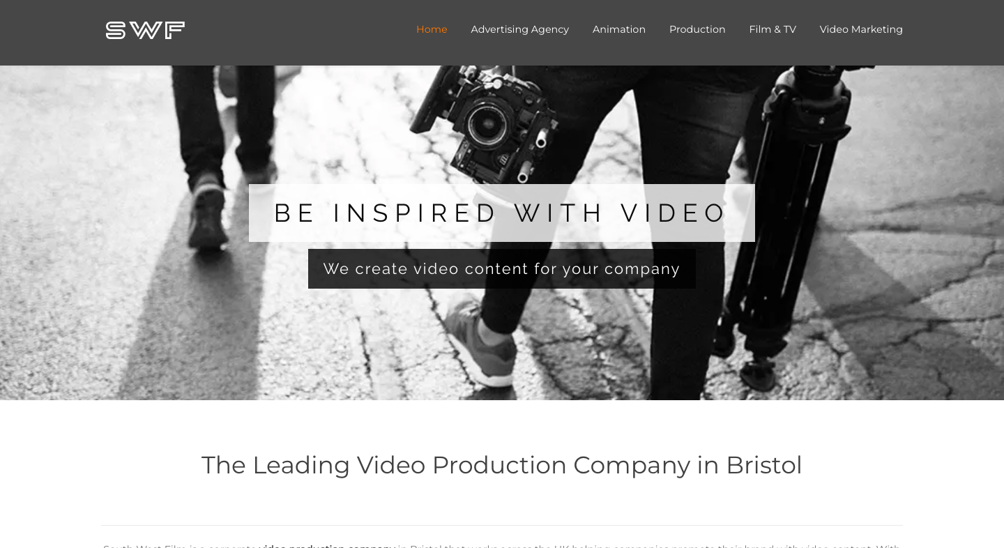 Video Production Companies in Bristol: SWF